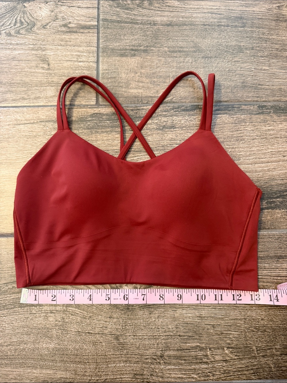 Lululemon Like a Cloud Bra. 10. Cranberry Charm.
